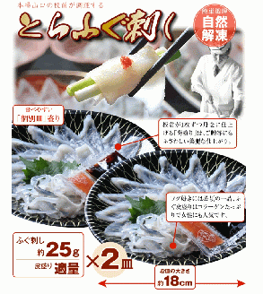 父の日ギフト 仙崎 とらふぐ刺身2人前 ふぐ皮湯引き ポン酢・赤おろし ふぐの天ぷら6枚 メッセージカード プレゼント 贈り物 季節限定 きらく 長門市(10046)