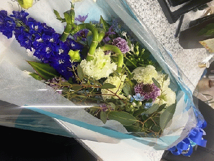 (110001)定期便　長門産季節のお花のお届け便(年12回毎月コース)