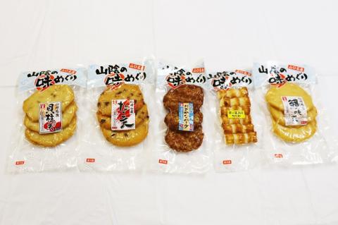  山陰の味めぐり 天ぷら 竹輪 5種10袋セット さつま揚げ 練り物 ちくわ おさかなバーグ 長門市(10077)