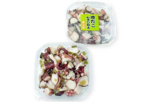 たこ 山口県産 たこわさび 75g×2パック【タコワサ わさび 魚介 魚介類 冷凍 小分け おかず お茶漬け おつまみ ご飯のお供 国産わさび 漁師手作り】(10167)