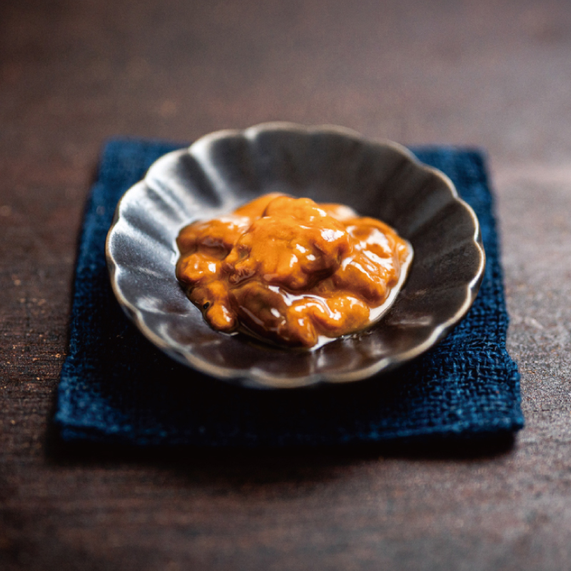 紫うに  瓶詰め(50g) 5本  【濃厚うに 国産 雲丹 ウニ 瓶詰 地物 黒うに 冷凍 山口県 長門市産】(1629)
