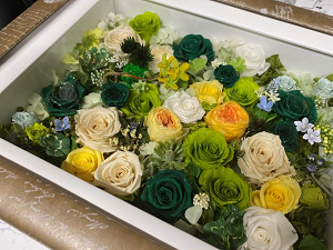 (170002)プリザーブドフラワーアレンジメント