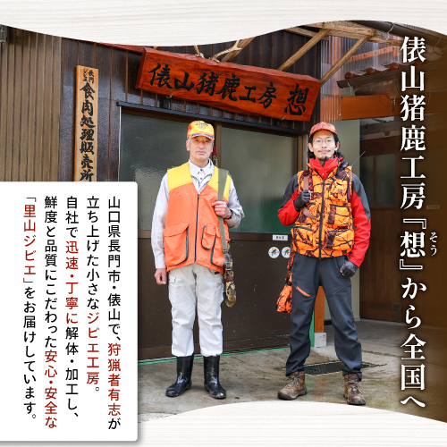 鹿肉ミンチ 300g×6パック【肉 鹿肉 しか ミンチ ジビエ ヘルシー 万能 小分けパック 山口県 長門市】(1182)