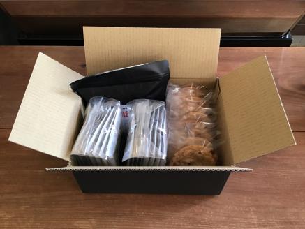 (1288)自家焙煎珈琲　オリジナル　粉　ドリップパック　手作り　アメリカンクッキー　詰め合わせ（中煎り粉200ｇ、ドリップパック16個、クッキー9枚）