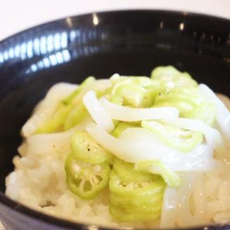 (1068)季節限定 希少野菜 白オクラ 1.5㎏ 訳アリ 訳あり 緊急支援品