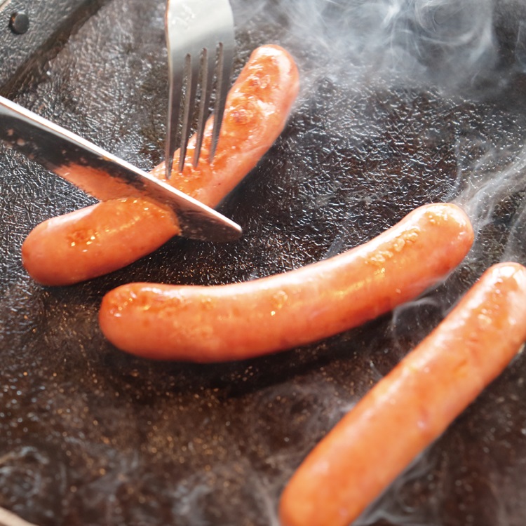 風の家 手作りベーコンと粗挽きウインナーセット【長門市 日置 少量 ベーコン ウインナー 人気 定番】(10118)