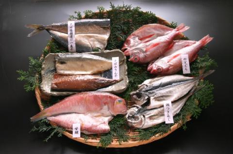 のどぐろ　甘鯛　潮返し干物セット【あじ 鯵 のどぐろ 甘鯛 さば 鯖 干物 オリジナル セット 魚健 山口県 長門市】(1291)