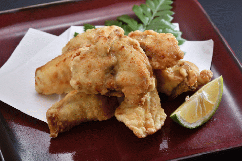 ふぐの唐揚げ 唐揚 骨なしふぐ塩唐揚げ 天然ふぐ 200g 2袋 小分け 400g 骨なし  (10052)