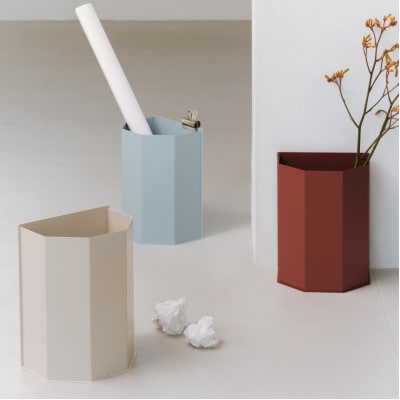 【Fulcrum】POLY Bin ビン / ダストボックス(sand サンド)