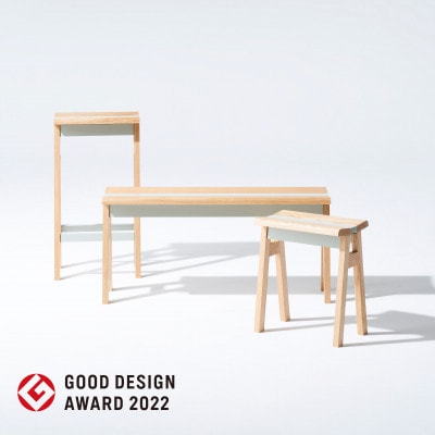 【Fulcrum】Hi.series / ベンチ(mellow white メロウホワイト)