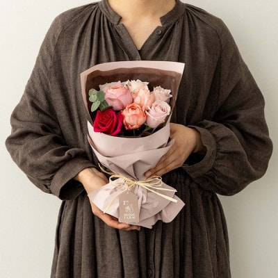 ホシファームのフリルブーケ　スイート8本【配送不可地域：離島・北海道・沖縄県】