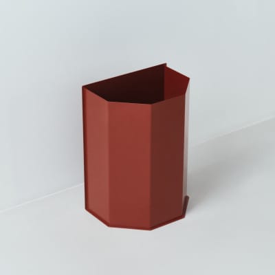【Fulcrum】POLY Bin ビン / ダストボックス(rusty red レッド)