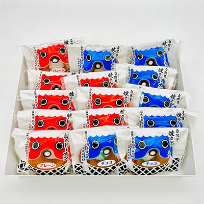 【毎月定期便】柳井自然薯焼きドーナツセット(15個入)全3回