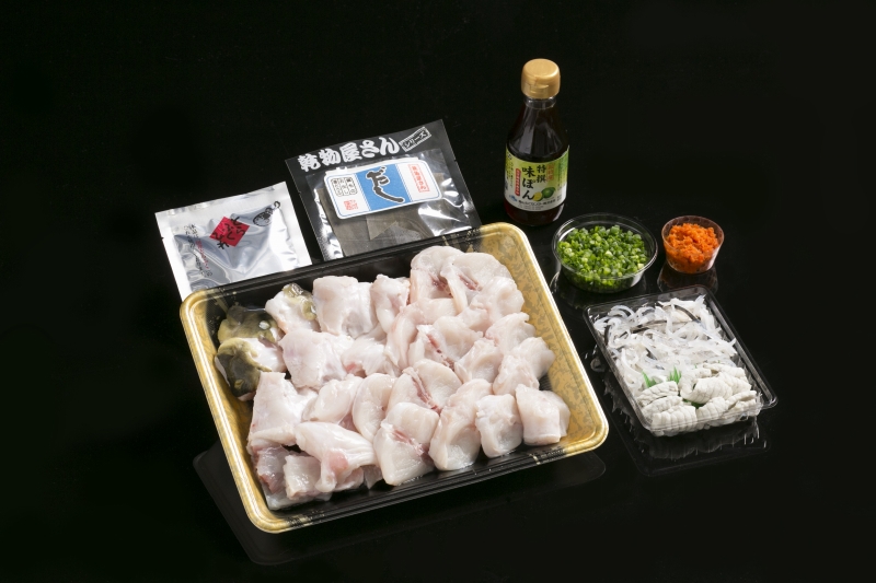 【着日指定可】国産とらふくちり鍋セット（約4～5人前）