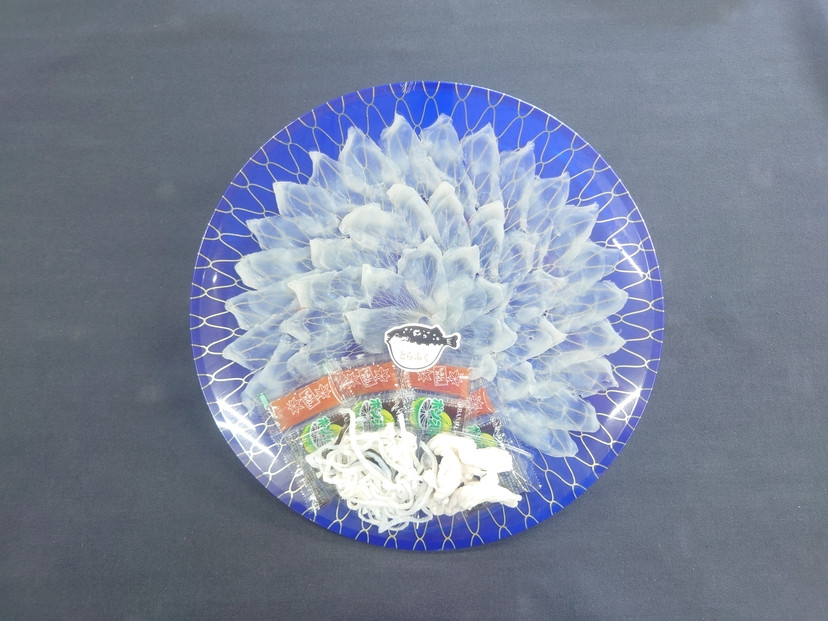 国産とらふく刺身（冷凍・3～4人前）