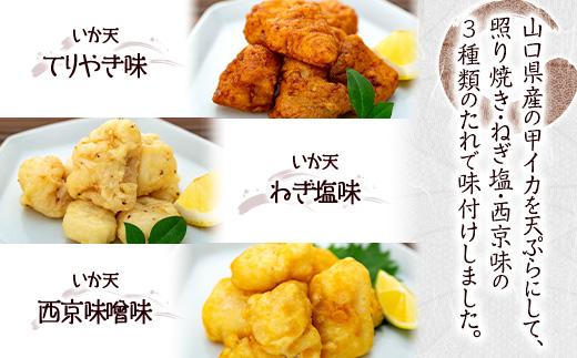 天ぷら 訳あり 食べ比べ 6袋 ( 220g × 各2袋 ) 天然イカの天ぷら