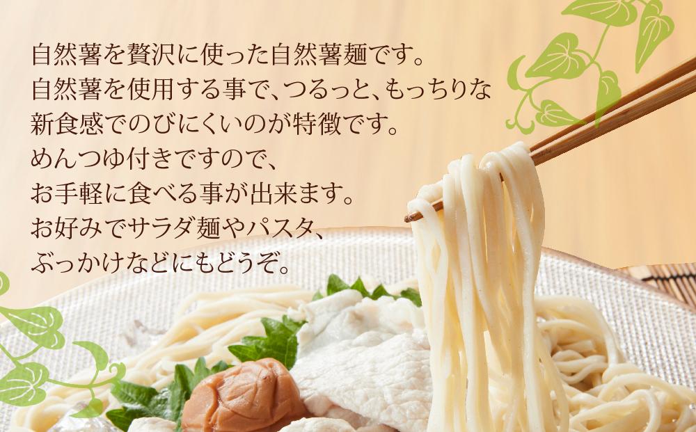 自然薯麺 めんつゆ付き３パックセット