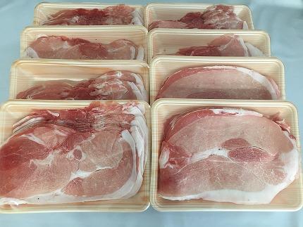 【2026年1月中旬以降発送】関門ポーク 切落し 500ｇ×8パック 4.0kg