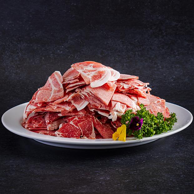 山口県産豚切り落とし5kgセット│携帯の電波も届かない環境で育った旨みたっぷりのハイポー豚