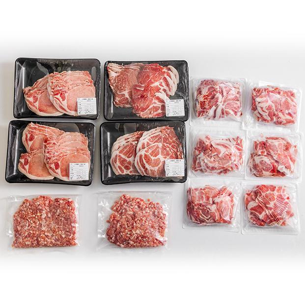 山口県産豚肉盛り合わせ4.5kg│携帯の電波も届かない環境で育った旨みたっぷりのハイポー豚