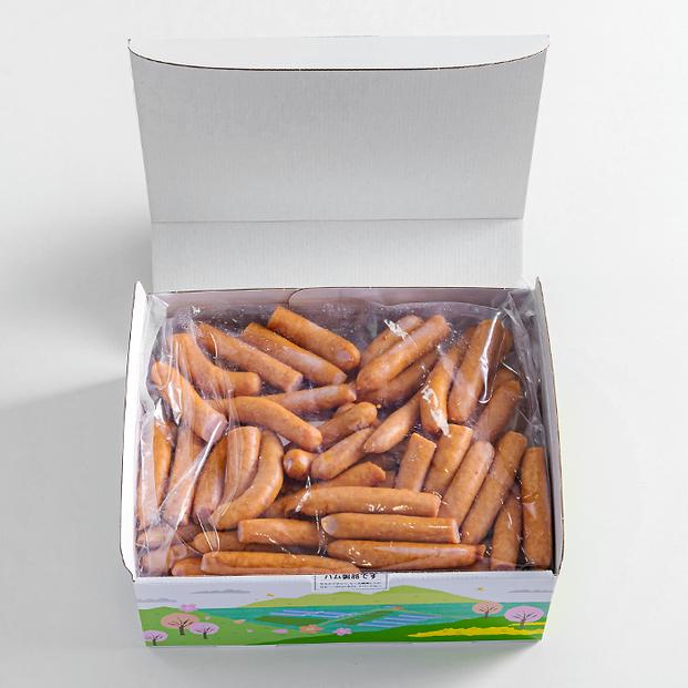 山口県産豚訳ありウインナー3.0kg│携帯の電波も届かない環境で育った旨みたっぷりのハイポー豚