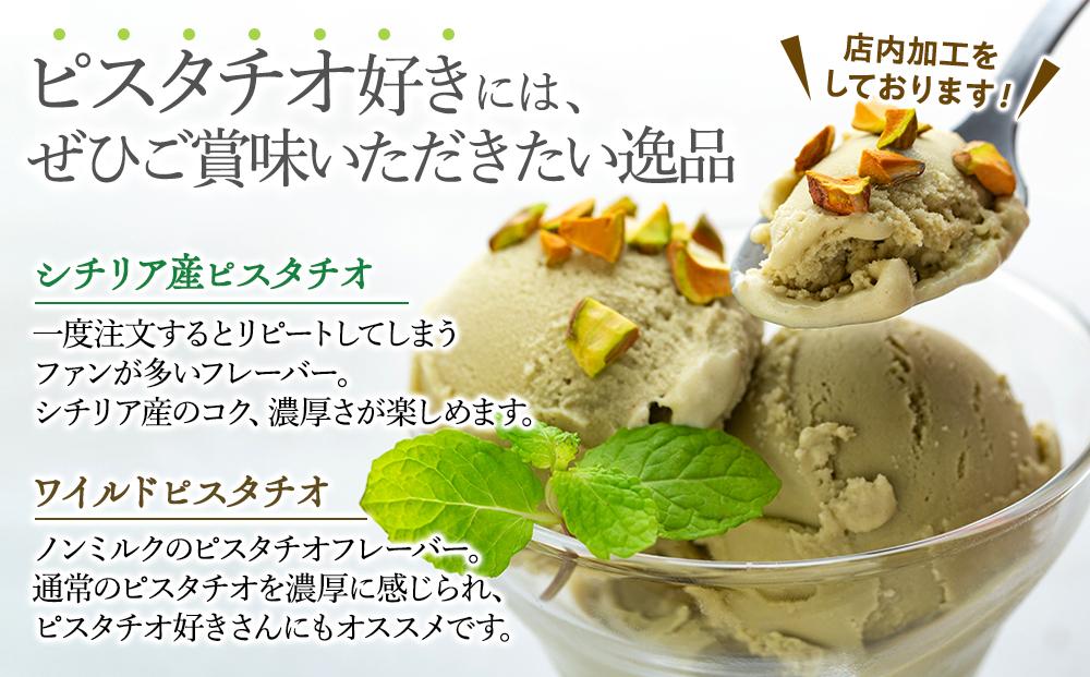 【数量限定】ジェラート 500ml×2種 食べ比べ シチリア産 ピスタチオ 豆乳ピスタチオ【大容量 アイス 業務用 セット スイーツ 人気 デザート 冷凍 氷菓子 合計 1リットル 家族 ファミリーサイズ イタリア】