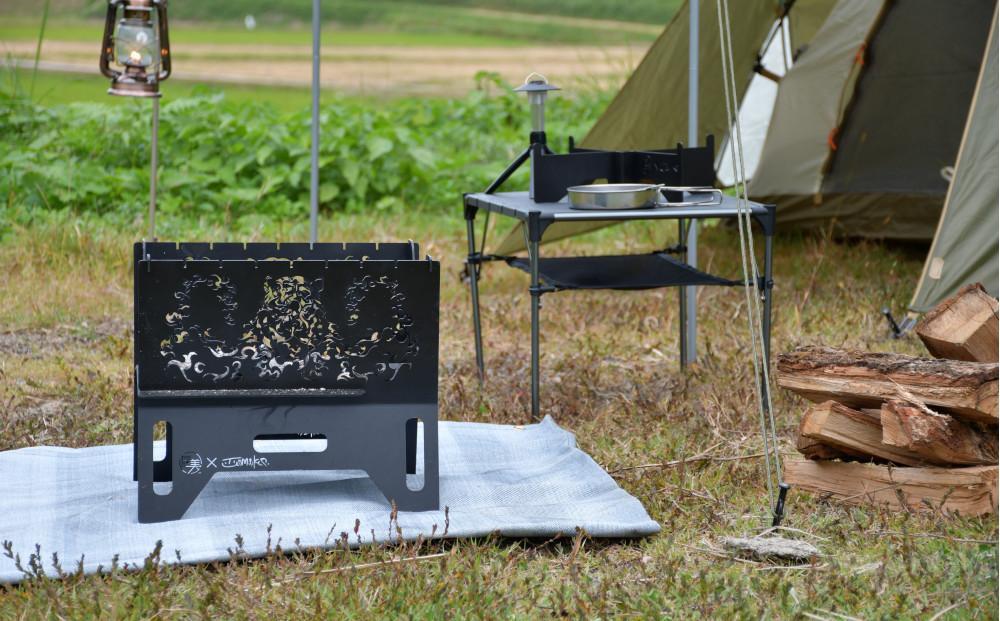焚火台《風林火山》 400サイズ 収納バッグ付き