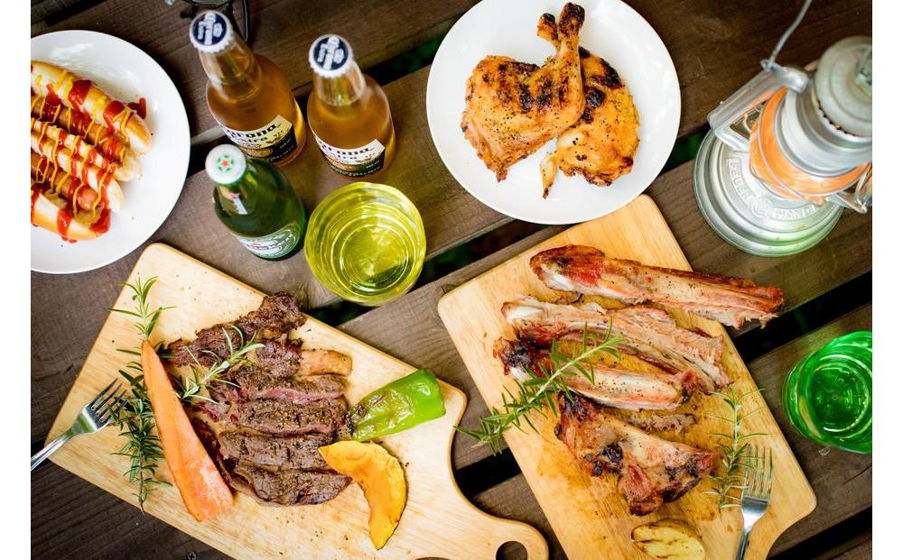 ★アメリカンBBQ付き★森のフィールドアーチェリー体験２名様分