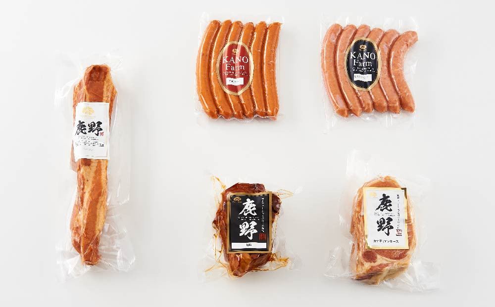 【着日指定可】【鹿野ファーム】鹿野高原牧場ハムセット