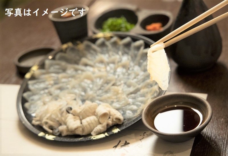 【着日指定可】国産とらふく刺身セット（約1～2人前）