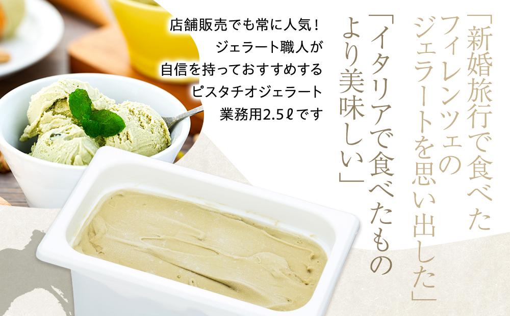 【数量限定】ピスタチオ ジェラート 2.5リットル【大容量 アイス 業務用 訳あり スイーツ 人気 デザート 冷凍 氷菓子 2.5L 家族 ファミリーサイズ イタリア シチリア産】