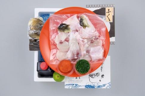 ★最高級天然とらふぐちり鍋セット(4～5人前)【配達不可地域有】