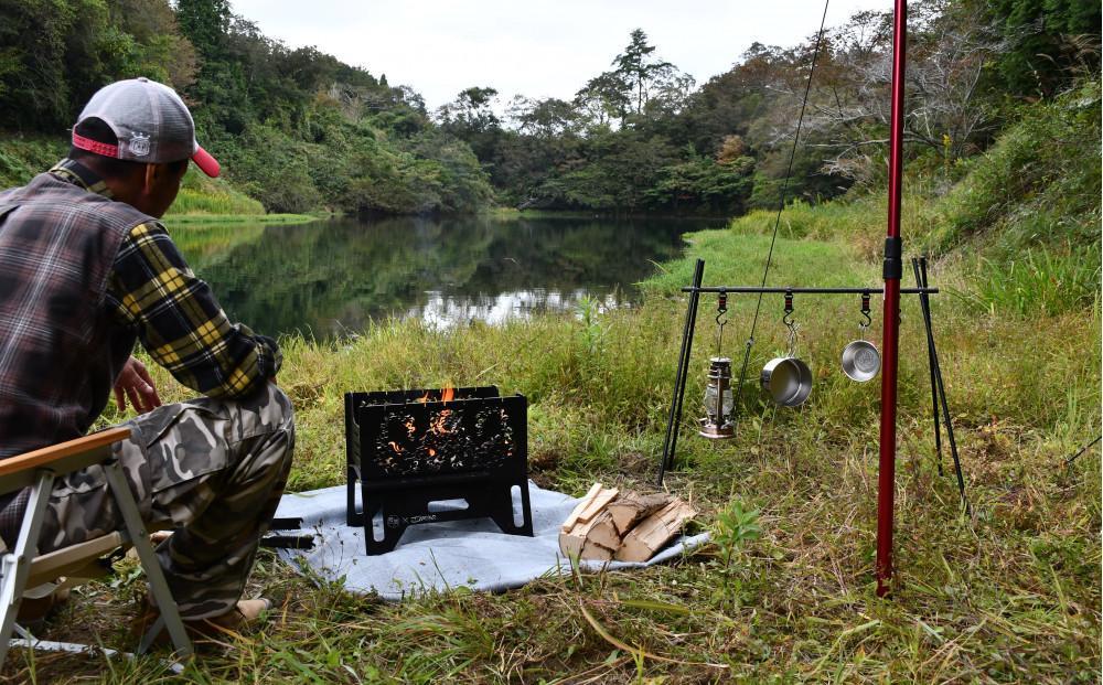 焚火台《風林火山》 400サイズ 収納バッグ付き