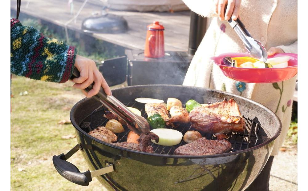 ★アメリカンBBQ付き★森のフィールドアーチェリー体験２名様分