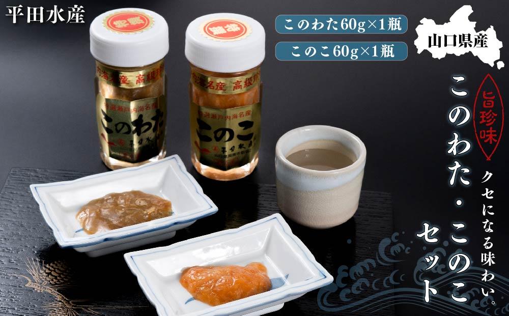 【日本三大珍味】山口県産このわたこのこセット 無添加 無着色