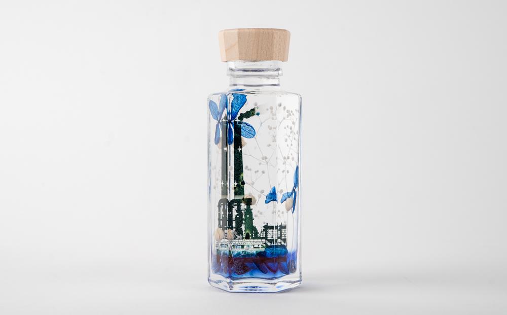 周南工場夜景ハーバリウム/旅するBIN