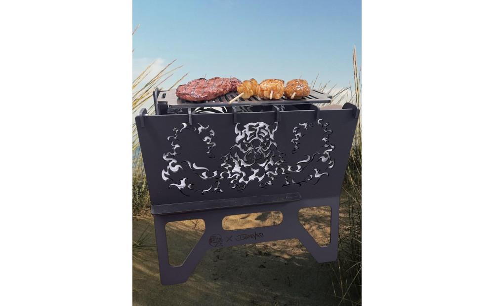 焚火台《風林火山》 300サイズ 収納バッグ付き