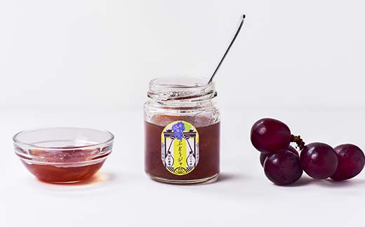 ぶどうジャム３瓶（レモン果汁仕立て1瓶・赤ワイン仕立て2瓶）100g×3 ぶどう ジャム 加工品 食品 F6L-1151