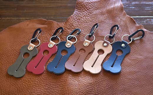 本革製　犬のうんち袋ホルダー（ブラウン） F6L-365 ブラウン