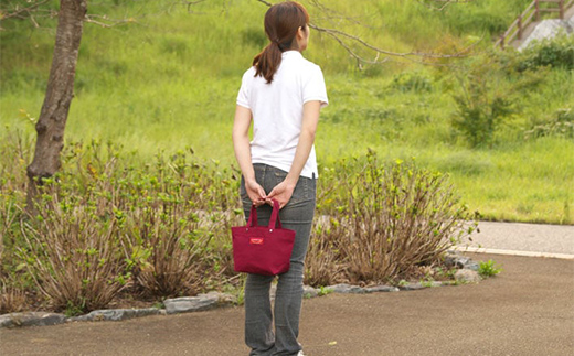 舟形トート（小）こげ茶  F6L-879 こげ茶