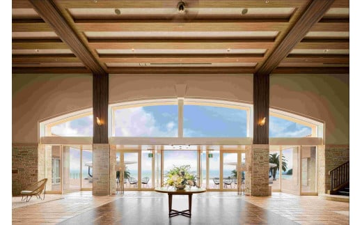 マリッサリゾート　一泊二食ペア宿泊券（海側スタンダード）