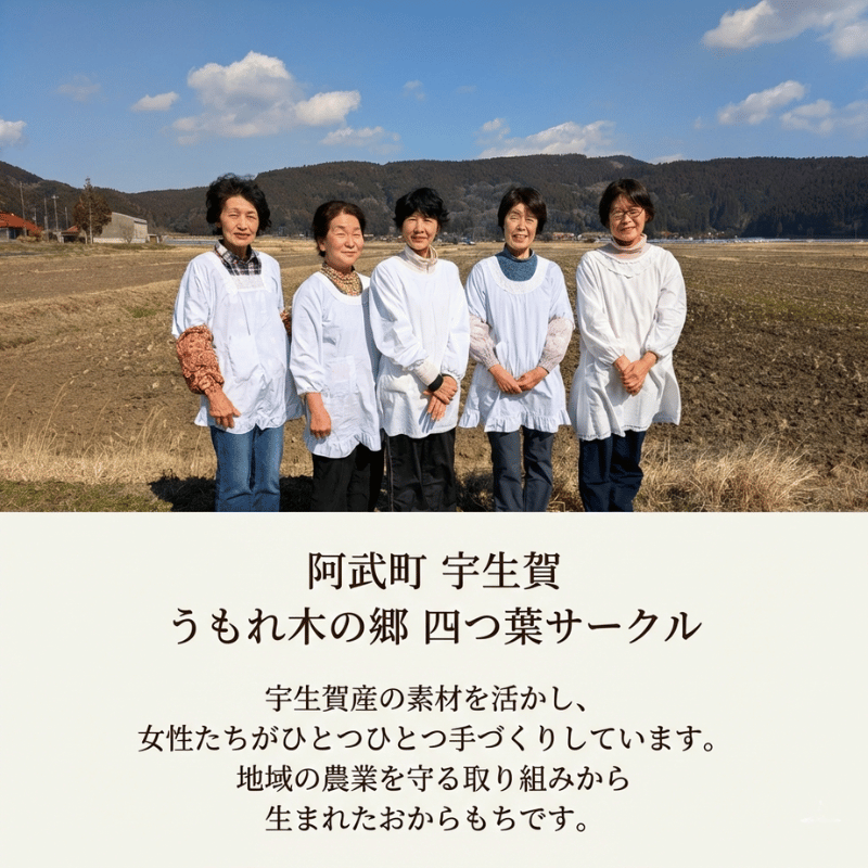 【先行予約】阿武町産 手作り おからもち | お届け：2026年10月中旬以降順次発送予定