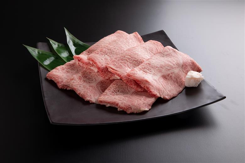 和牛と乳牛の交配種　阿波黒牛【スライス700g】