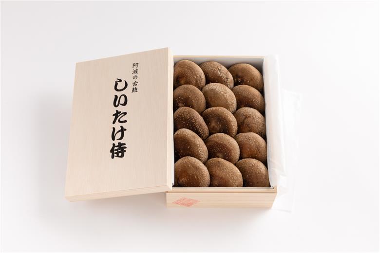 しいたけ侍 木箱大【1箱15個入り】