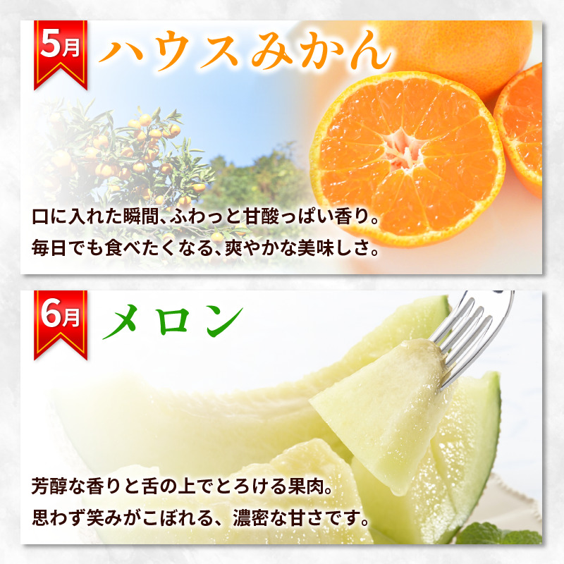 フルーツ 定期便 12ヶ月 果物 季節 旬 詰め合せ 国産 おまかせ 産地直送 シャインマスカット いちご みかん デコポン 桃 メロン 八朔 梨 柿 あたご柿 徳島