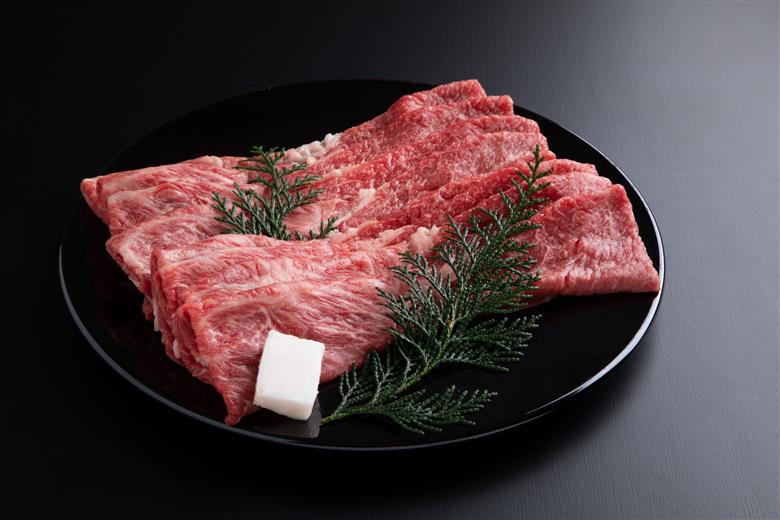 ふじおか牧場産阿波黒毛和牛肉【特選スライス600g】黒毛和牛（阿波牛）