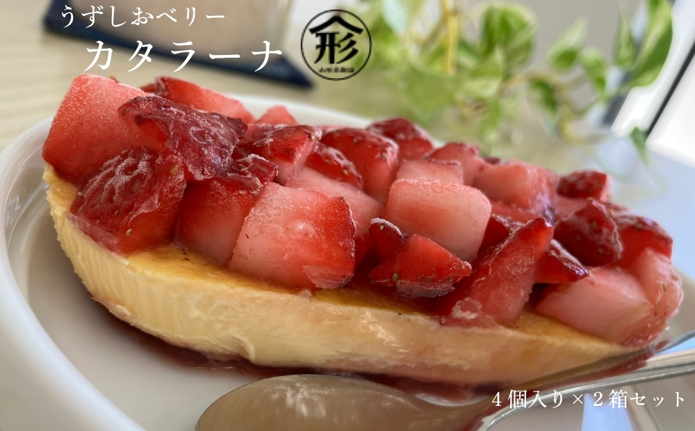 うずしおベリー カタラーナ 2箱セット いちごスイーツ 苺 フルーツガーデンやまがた