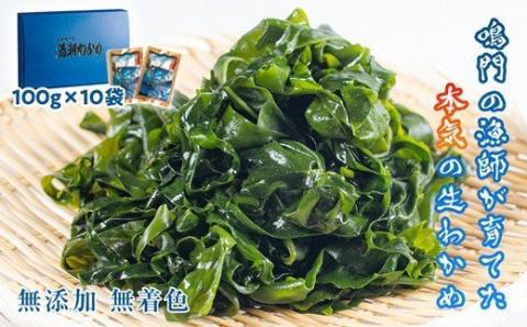 鳴門の漁師が育てた本気の生わかめ 1kg