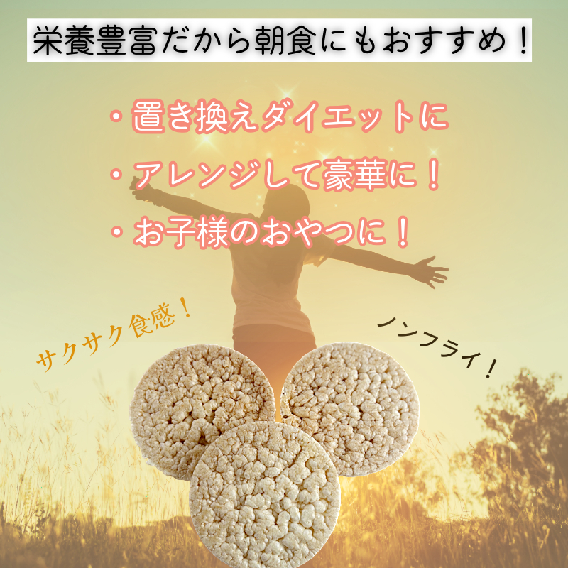 玄米 クラッカー プレーン味 1袋（6枚入り）容量選べる グルテンフリー 玄米 無添加 国産 米 煎餅 おやつ 健康 朝食 ダイエット アレンジ お粥 備蓄食 非常食 防災 小松島市 徳島県