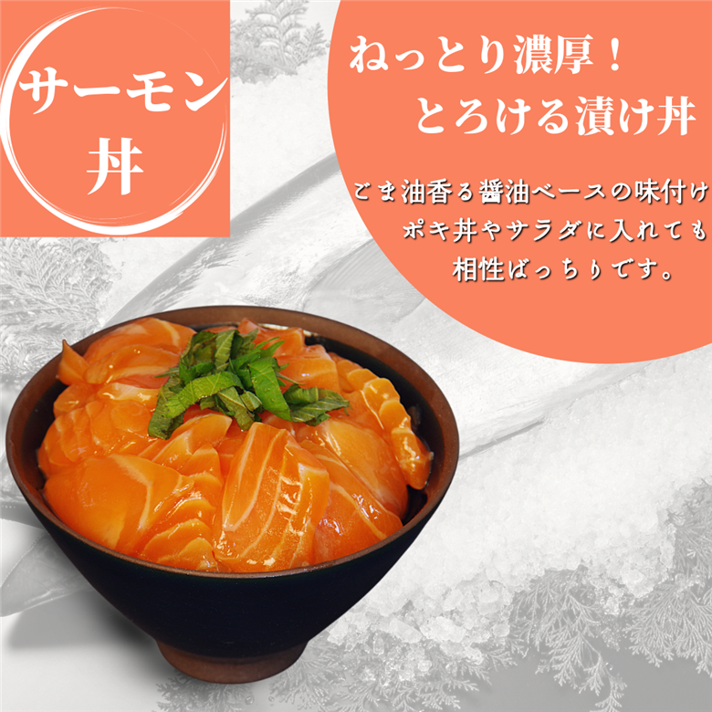 漬け丼 3種 海鮮丼 漬け丼セット まぐろ 鯛 サーモン 海鮮丼セット 6パック 小分け パック ご飯 漬け マグロ 鮪 たい